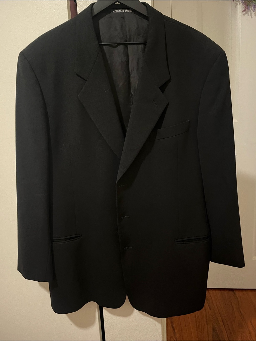 Giorgio Armani Men’s Black Single-Breasted Sport Coat